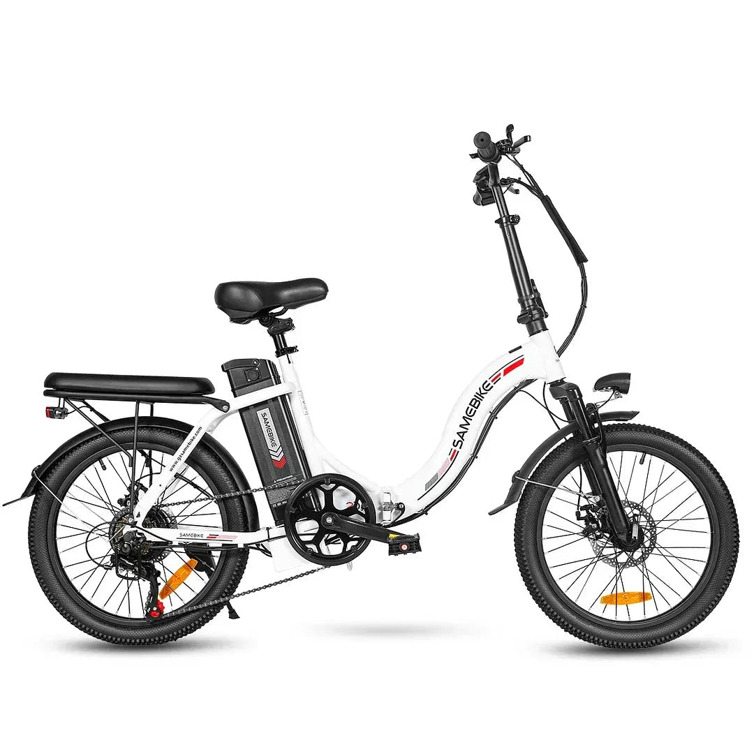 Samebike CY20 E-Bike in White