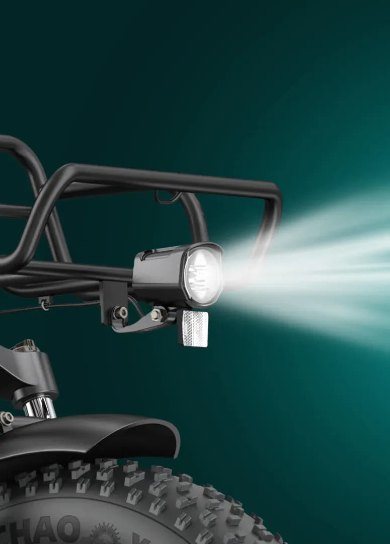 Engwe L20 Boost City E-Bike-front light view