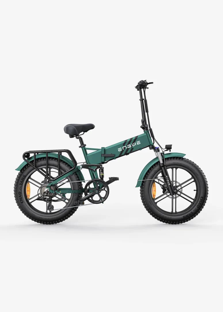 Engwe ENGINE PRO 2.0 Fat Tyre E-Bike in Green