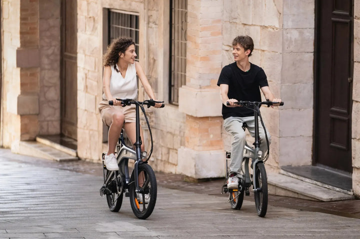 DYU T1 City E-Bike-Riders