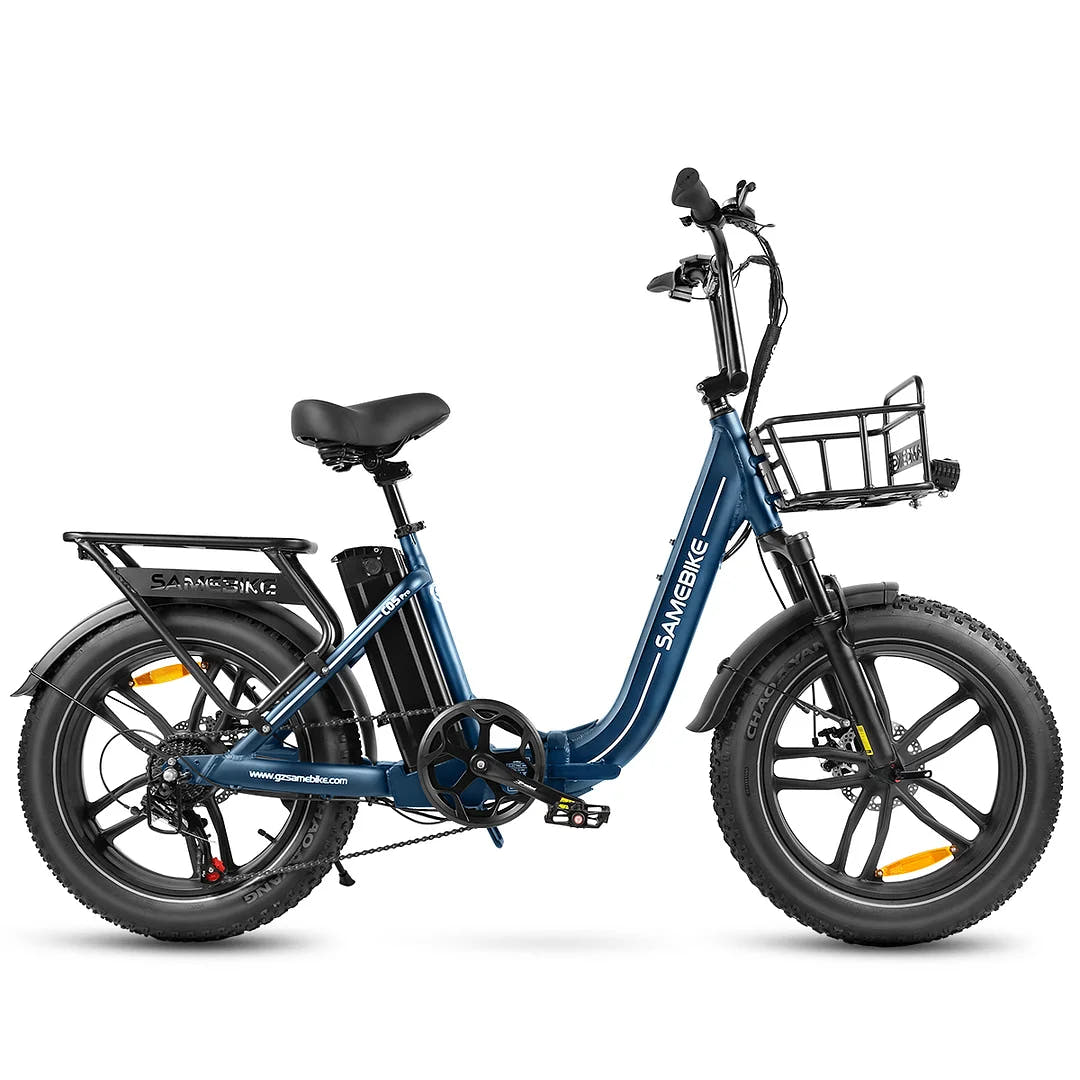 Samebike C05 Pro E-Bike in Navy