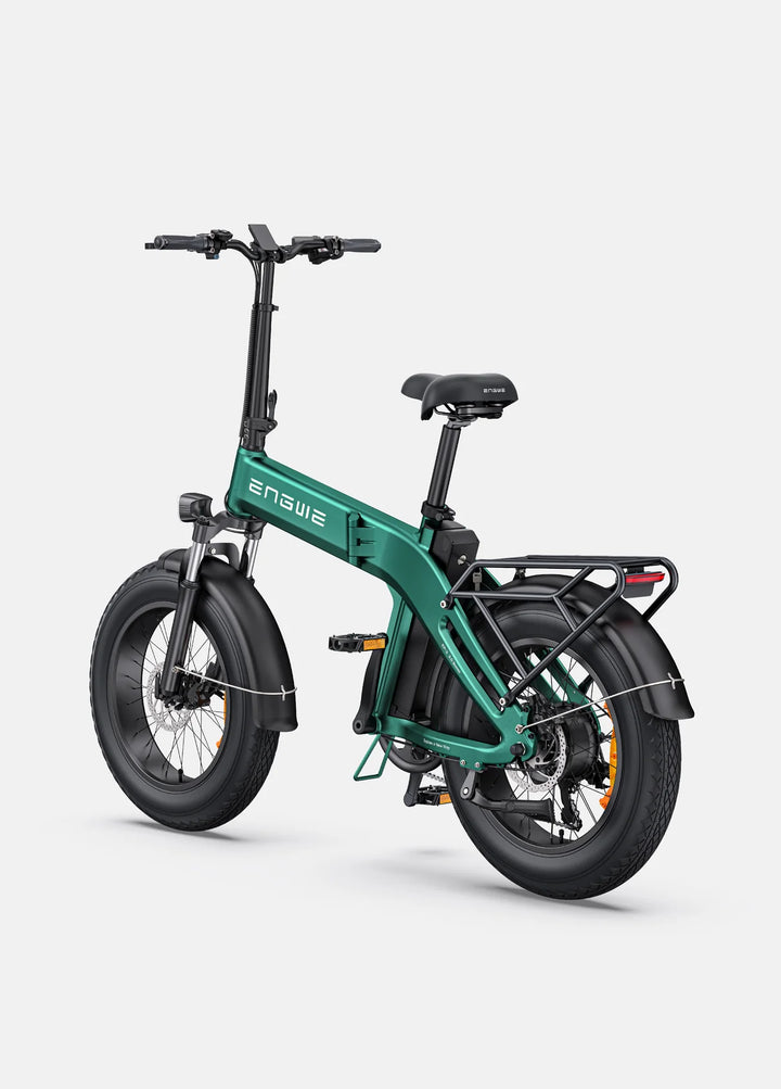 ENGWE EP-2 3.0 Boost City E-Bike in Forest Green-rear view
