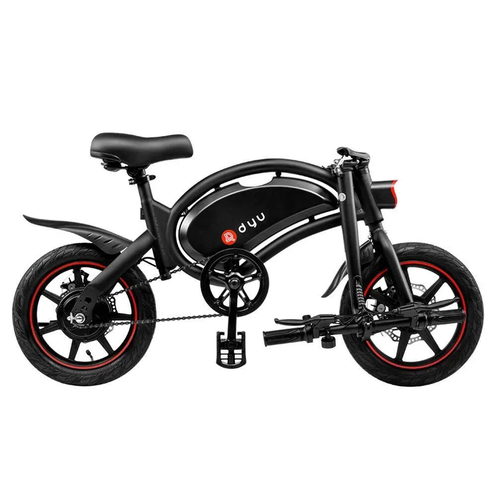 DYU D3F City E-Bike-front handle folded