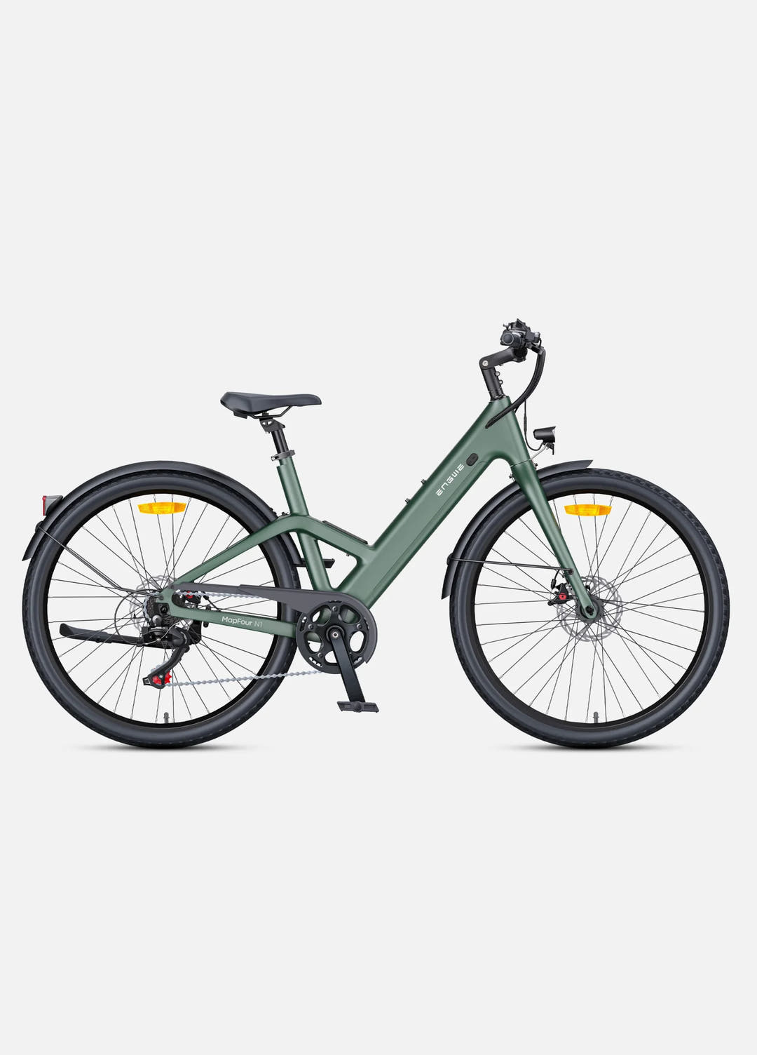 Engwe N1 AIR Step Through City E-Bike in Ink Green-Step Through Bike