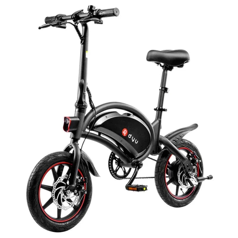 DYU D3F City E-Bike-front view