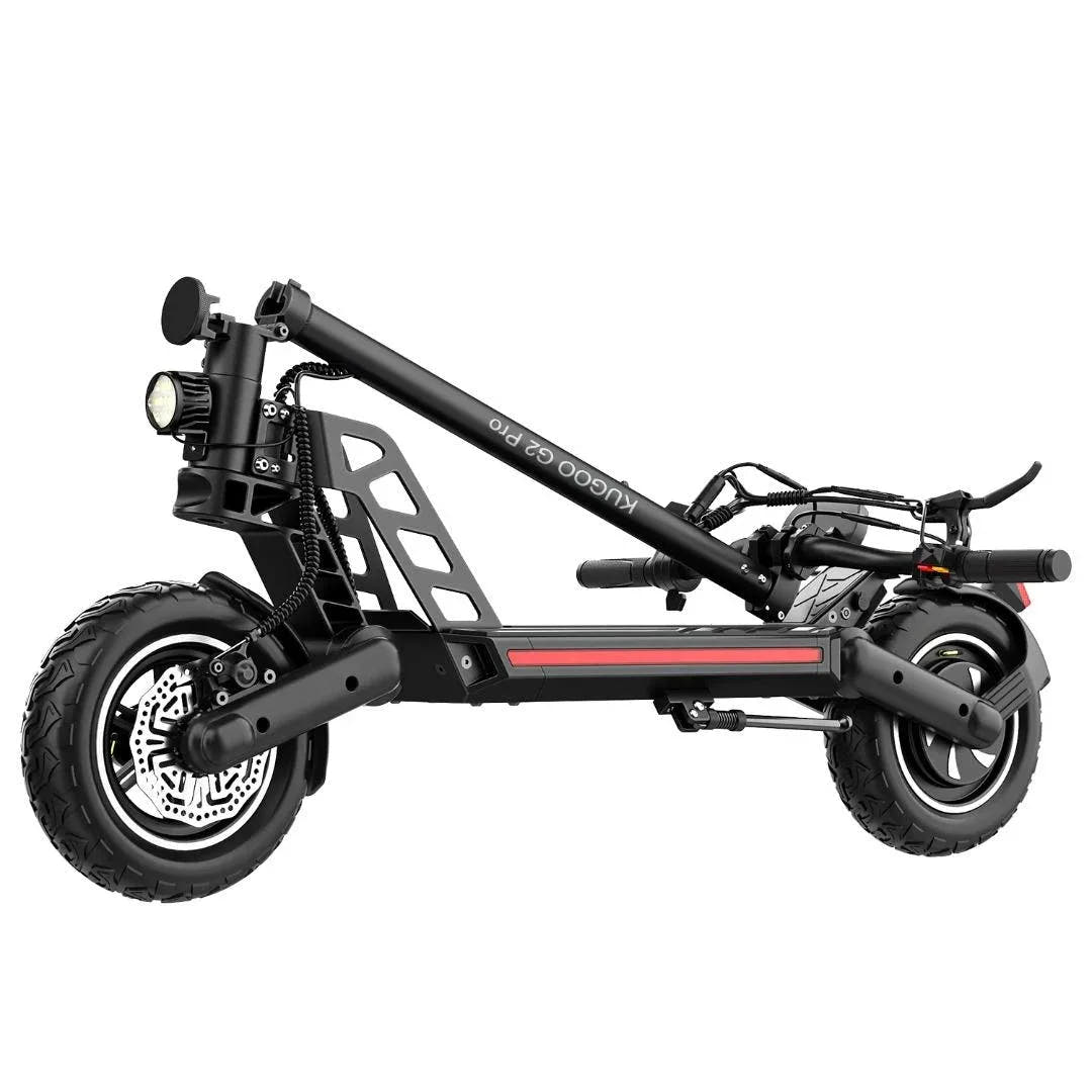 Kugoo G2 Pro E-Scooter-folded view