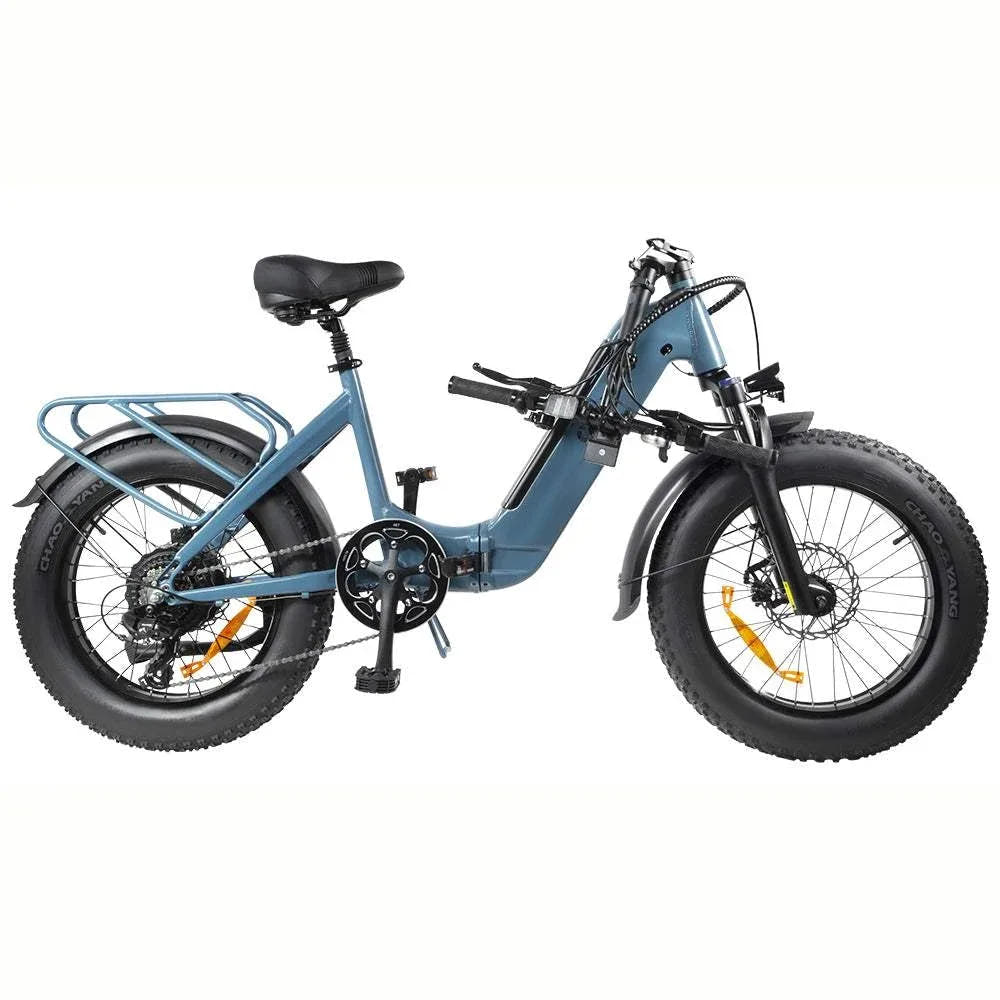 DYU FF500 Fat Tyre E-Bike-folded handle view