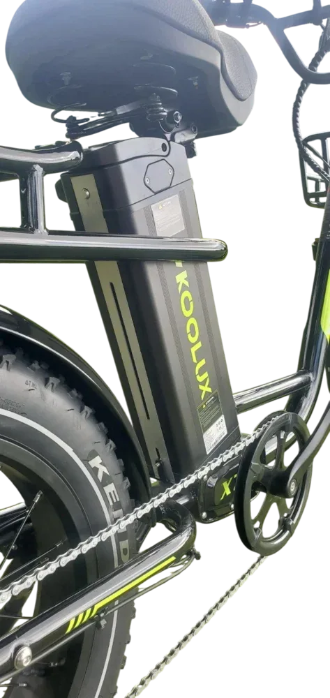 KOOLUX X7 Fat Tyre E-Bike-battery view