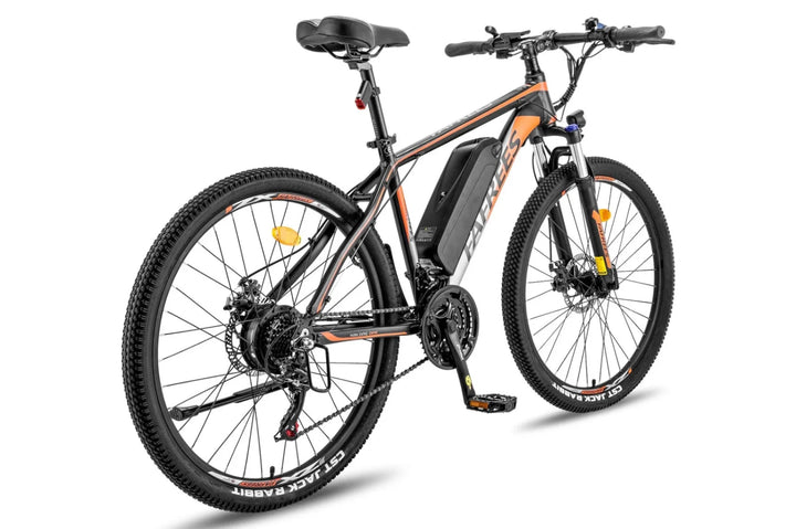 Fafrees Hailong One Adventure E-Bike in Black Orange-rear side view
