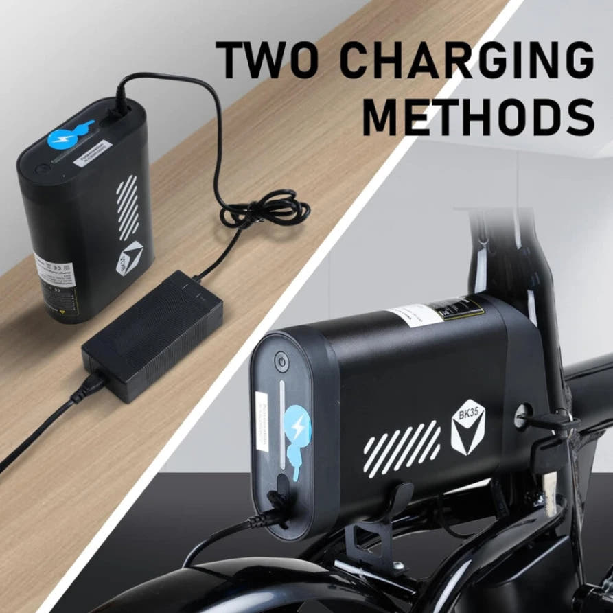 Koolux X1 City E-Bike-charging modes