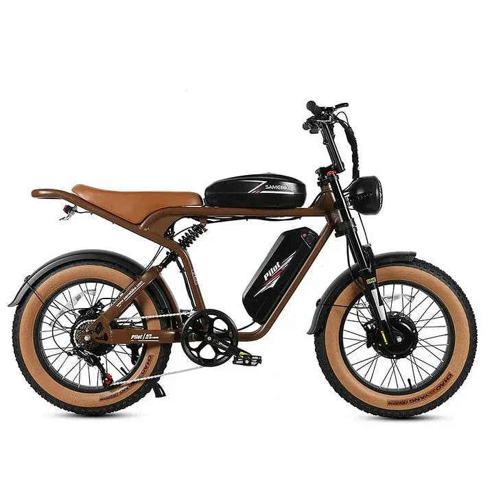 Samebike M20-III E-Bike in Brown