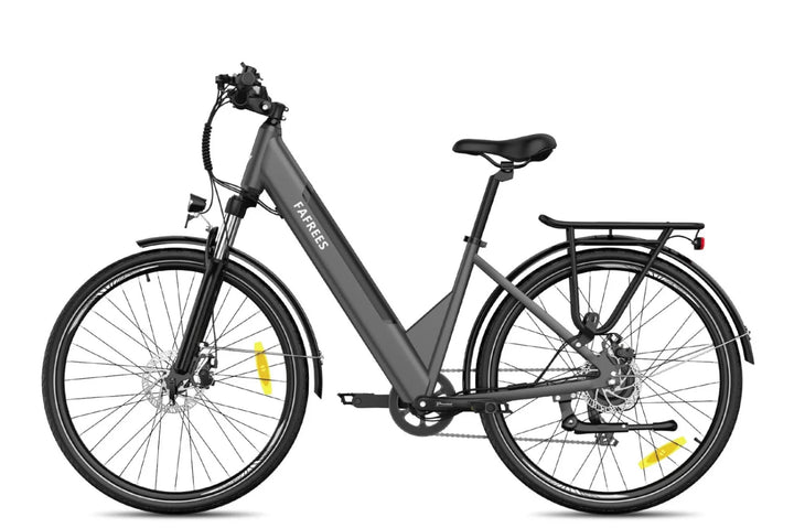 Fafrees F28 Pro City E-Bike in Gunmetal Grey - Prime Pedals