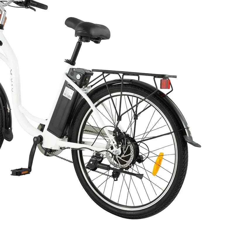 DYU C6 City E-Bike-rear tyre view