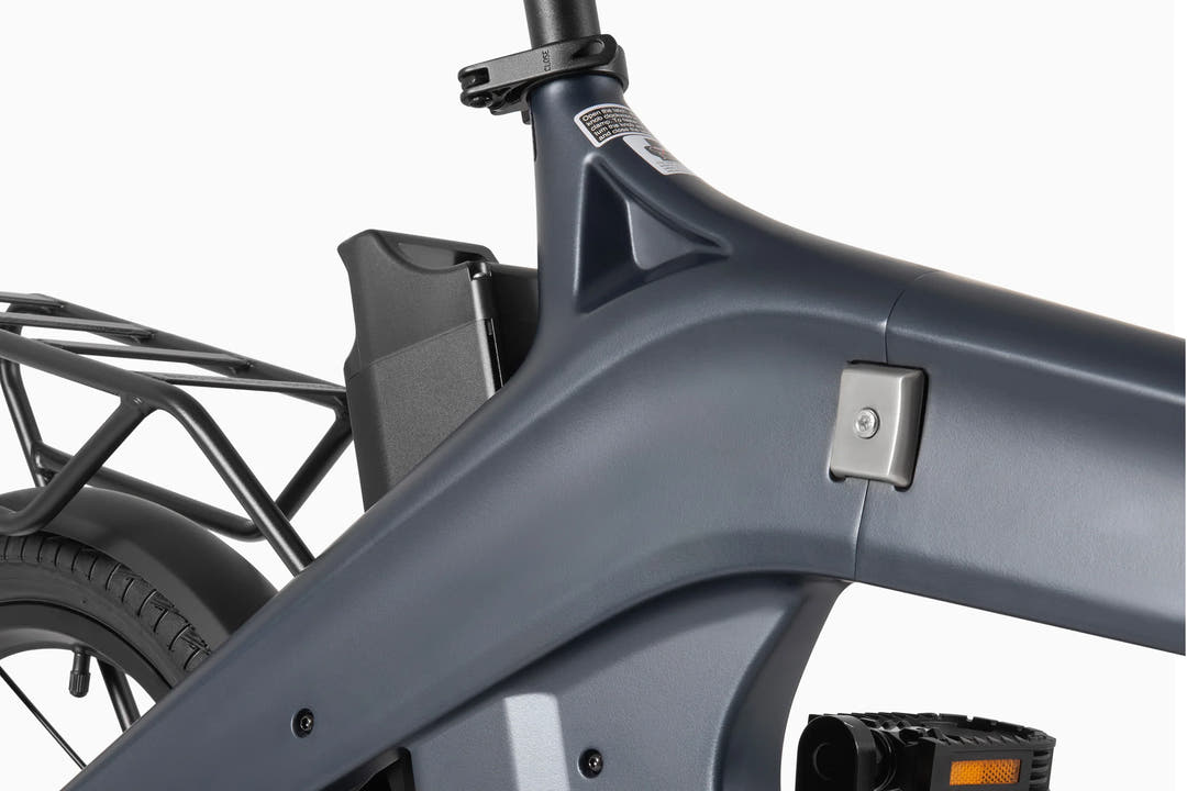 DYU T1 City E-Bike-back frame view