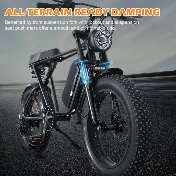 EMOKO C91 Fat Tyre E-Bike-specs description