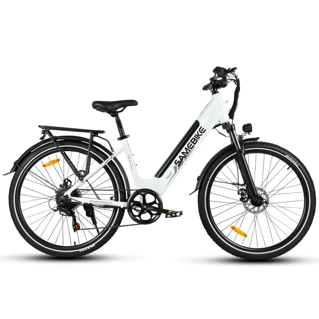 Samebike RS-A01 Pro-T City E-Bike in White