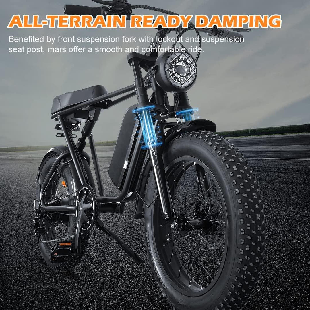 EMOKO C91 Fat Tyre E-Bike-specs description