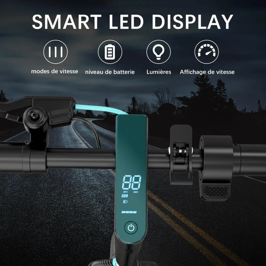 RCB R17 E-Scooter-LED display specs