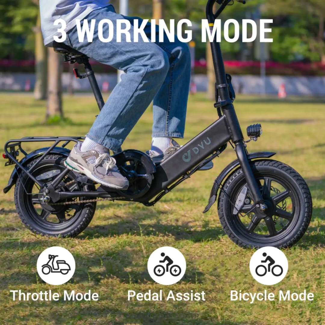 DYU C3 City E-Bike-modes