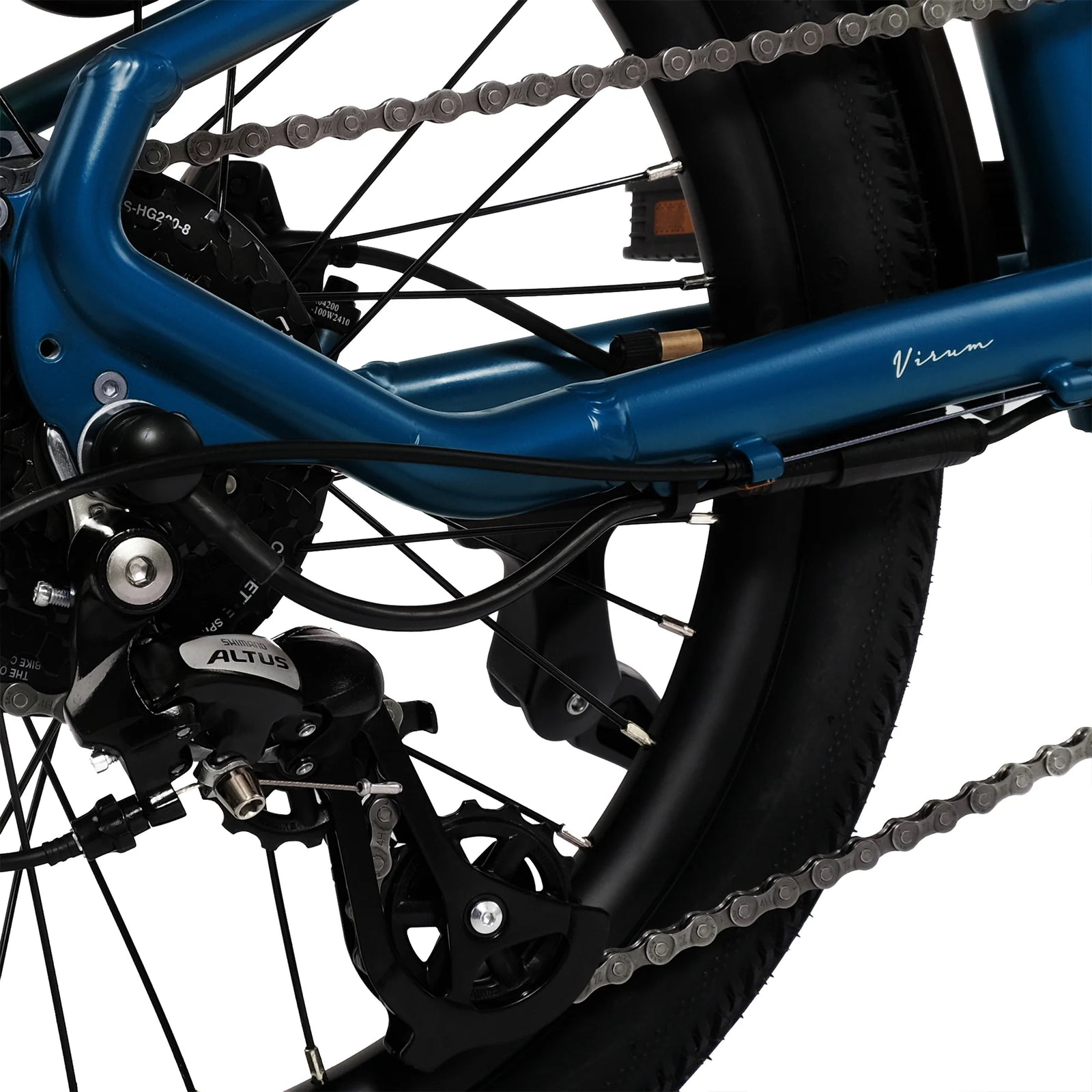 HYGGE VIRUM STEP E-Bike-rear gear view