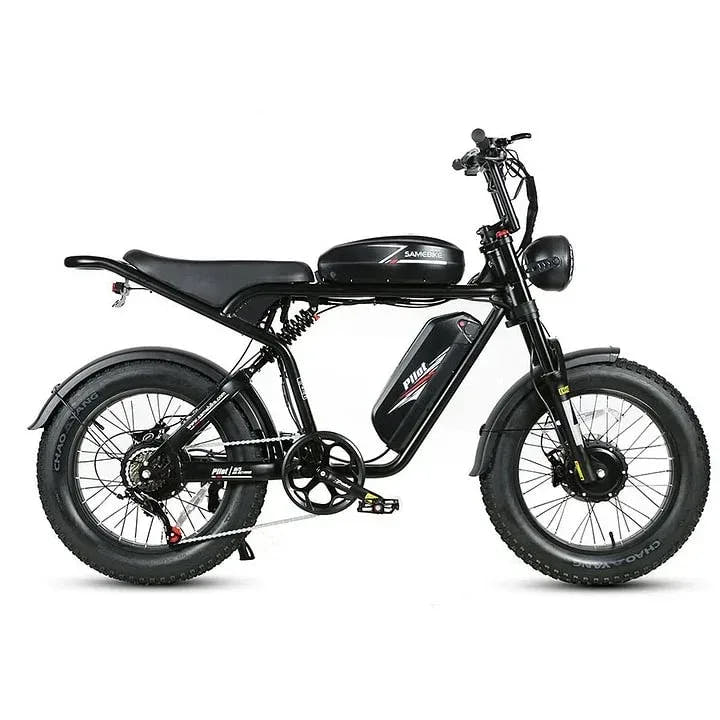 Samebike M20-III E-Bike in Black - Prime Pedals