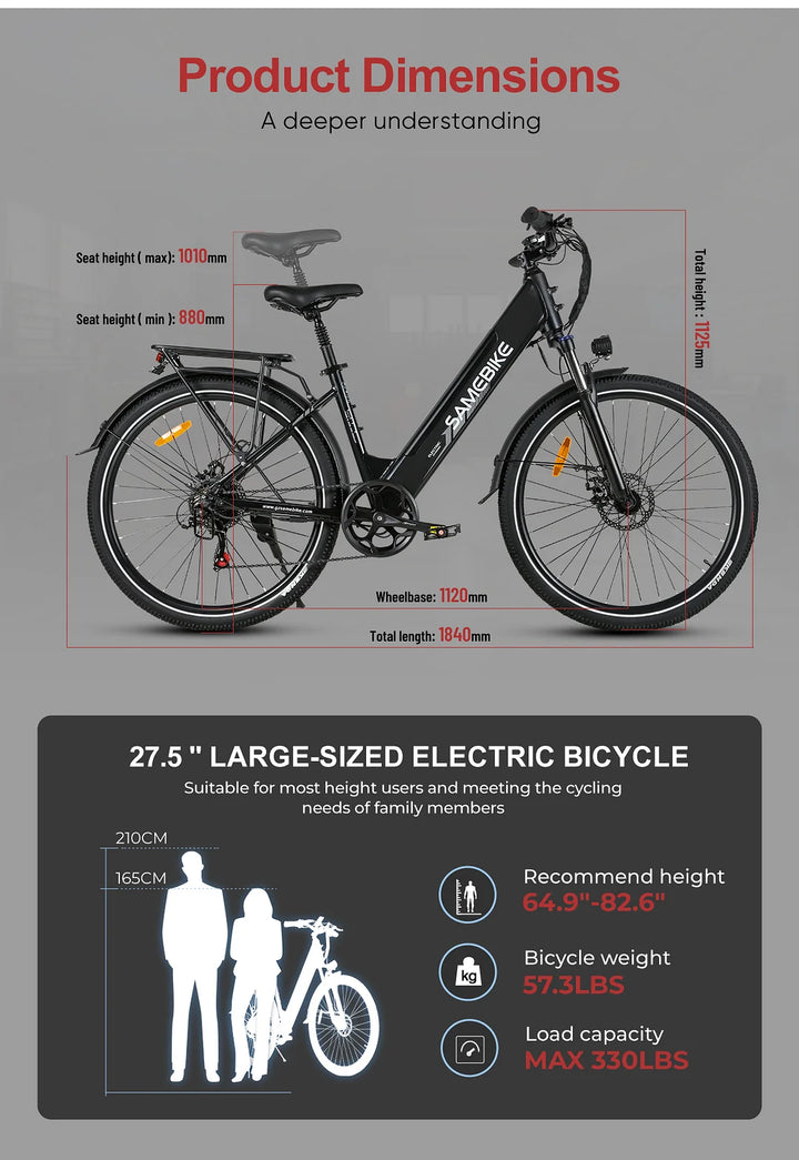 SAMEBIKE RS-A01 Pro