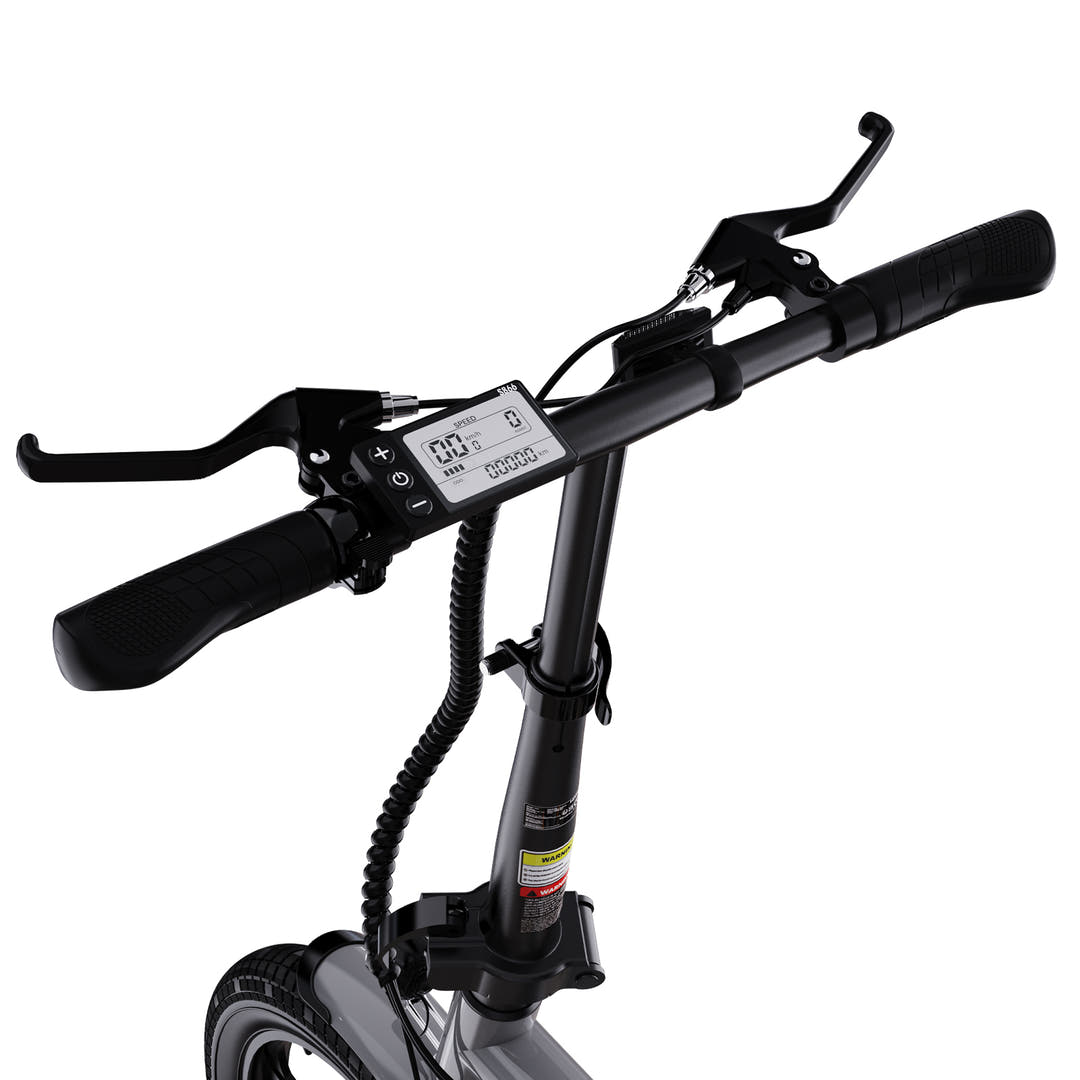 Koolux X1 City E-Bike-handle view
