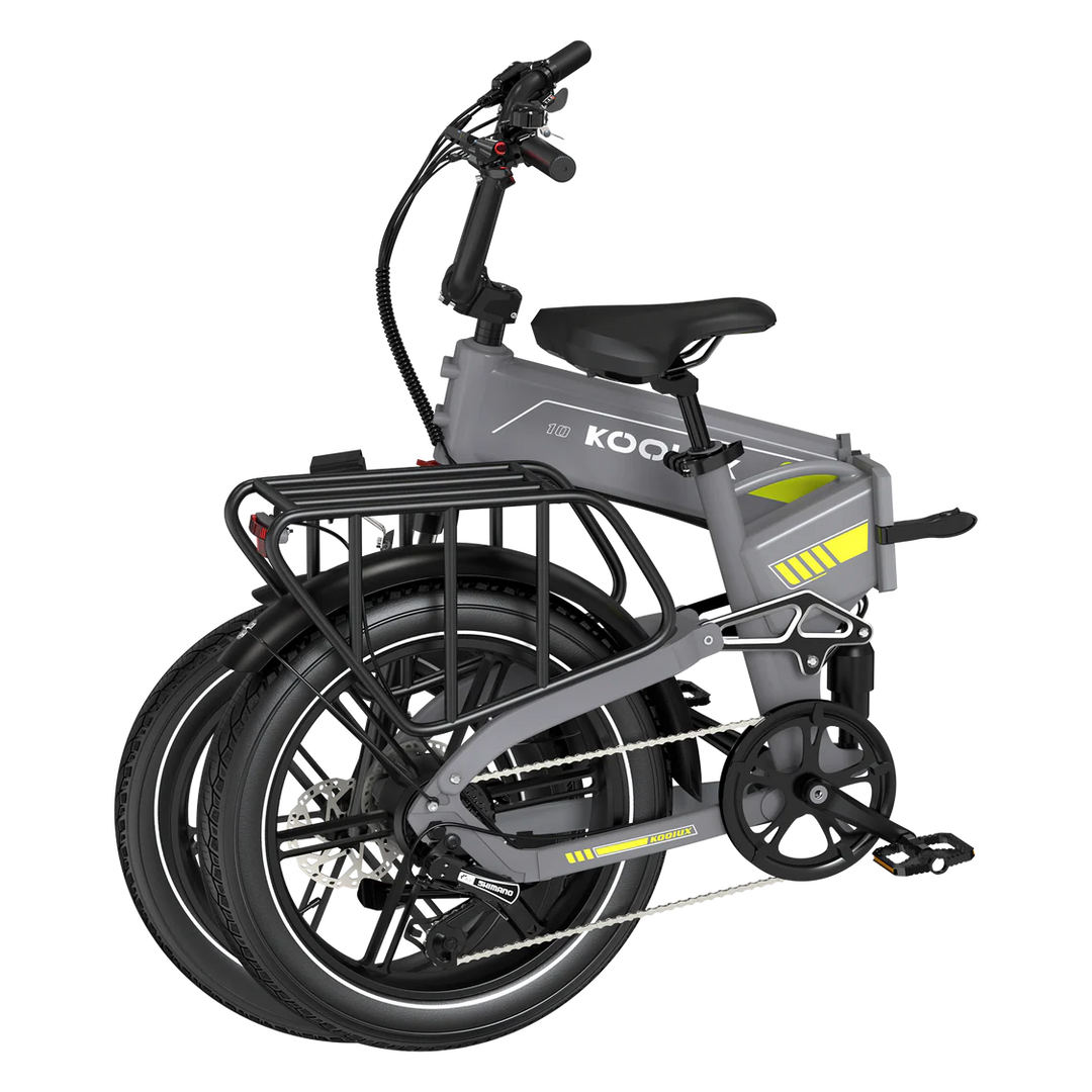 Koolux BK10 Pro Folding E-Bike-folded view