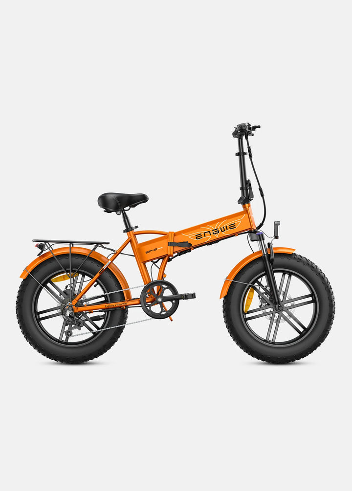 ENGWE EP-2 Boost City Folding Bikes in Orange