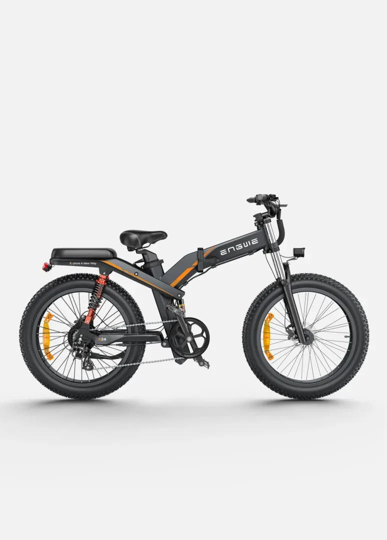 Engwe X24 Fat Tyre E-Bike in Black