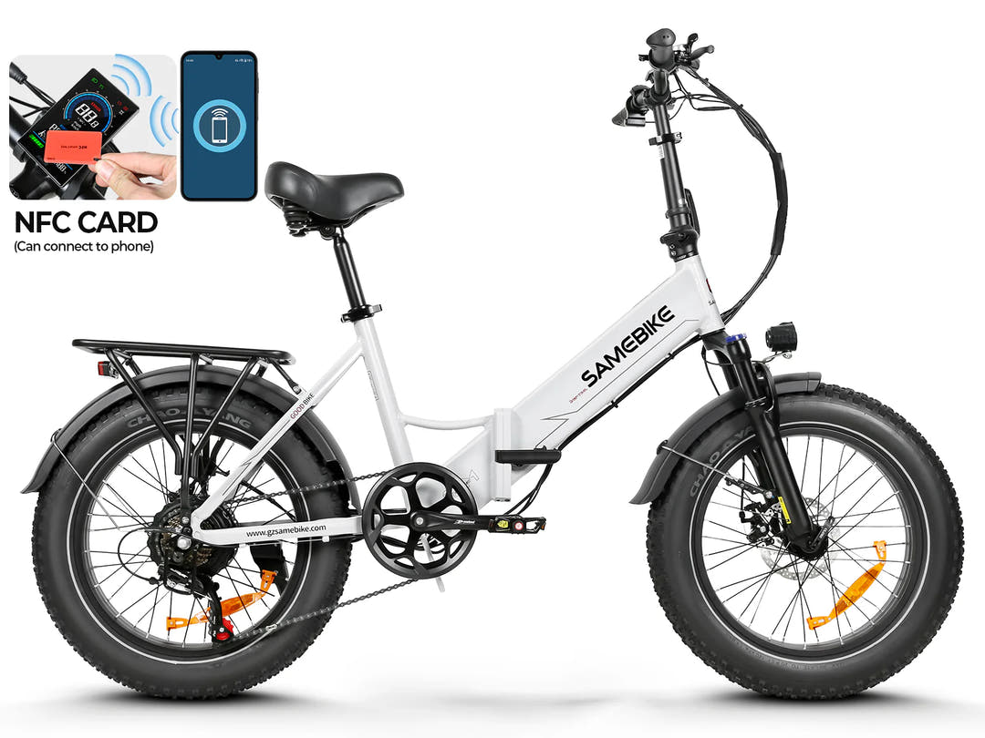 Samebike LOTDM200-II E-Bike in White