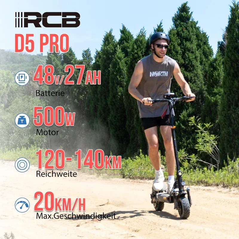 RCB D5 PRO E-Scooter-specs