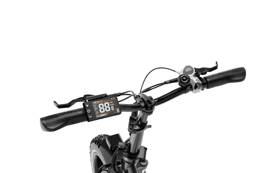 Koolux BK6S PRO Dual Battery Fat Tyre E-Bike-LCD display view