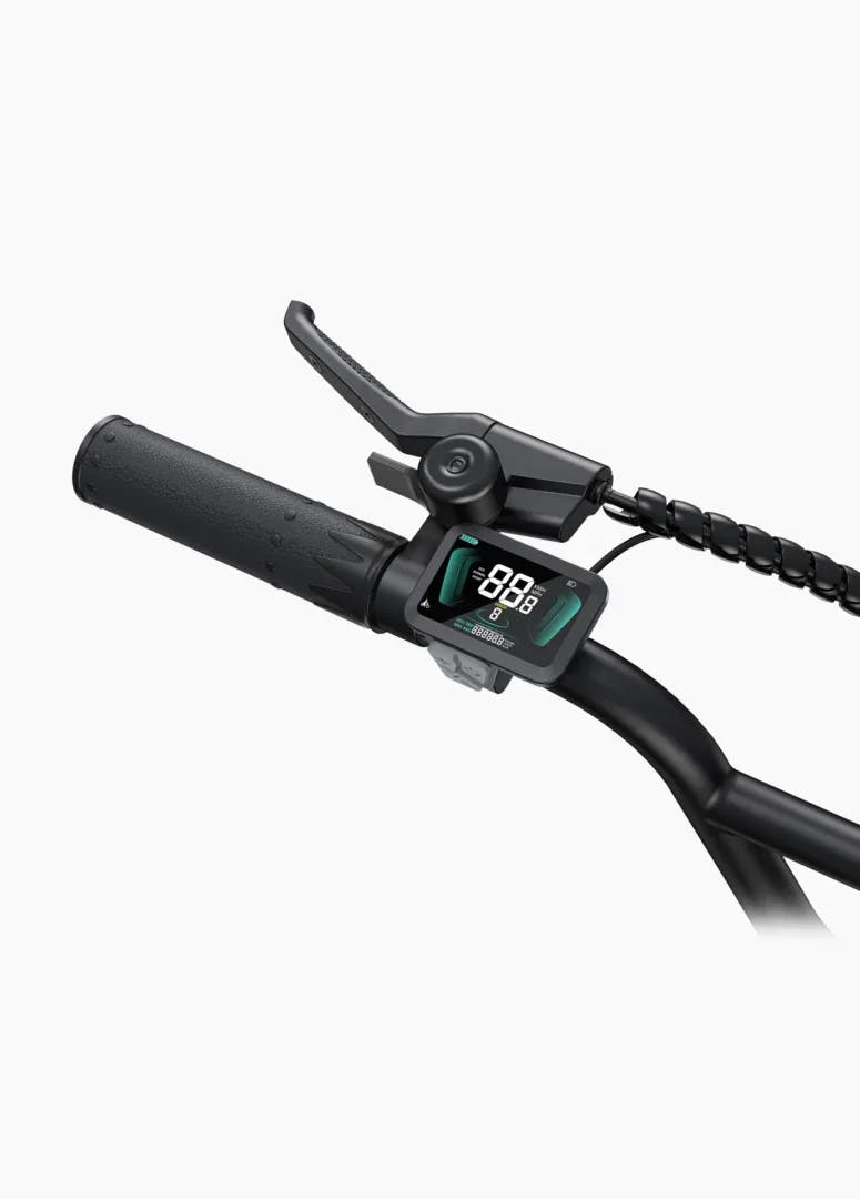 Engwe L20 Boost City E-Bike-left side handle view