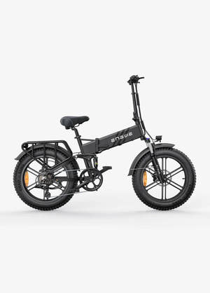 Engwe ENGINE PRO 2.0 Fat Tyre E-Bike in Black - Prime Pedals