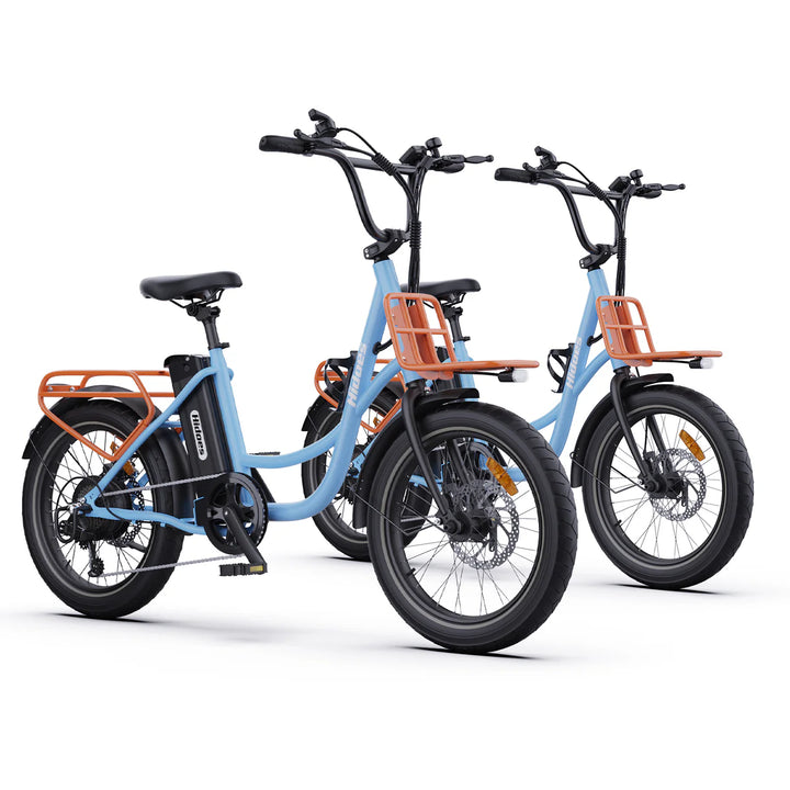Hidoes C6 City E-Bike-two bikes side view