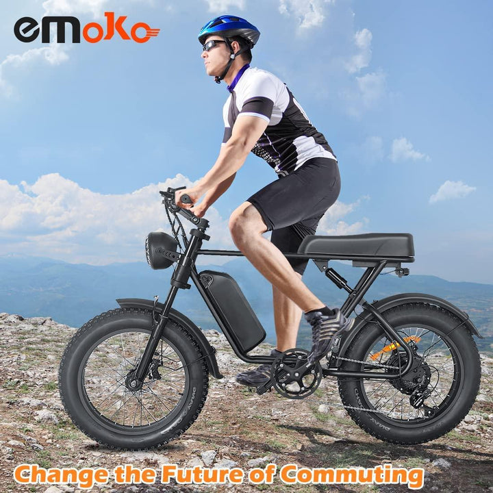 EMOKO C91 Fat Tyre E-Bike-commute 