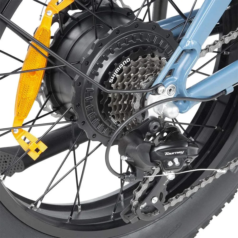 DYU FF500 Fat Tyre E-Bike-Rare gear