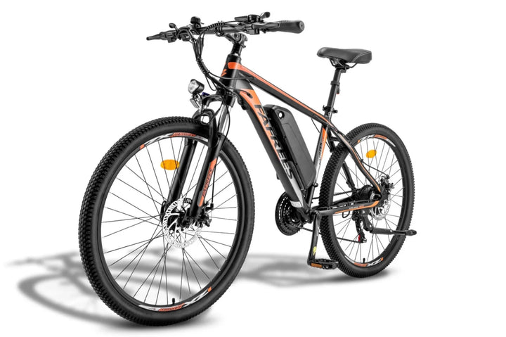Fafrees Hailong One Adventure E-Bike in Black Orange-front side view
