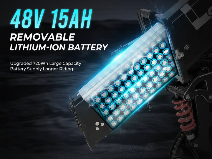 SAMEBIKE LO26 Plus E-Bike in Black-battery specs