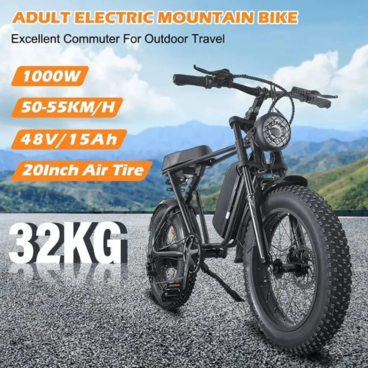 EMOKO C91 Fat Tyre E-Bike-features