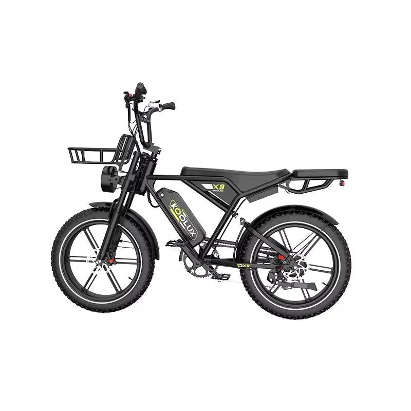 Koolux X9 Fat Tyre E-Bike-side view
