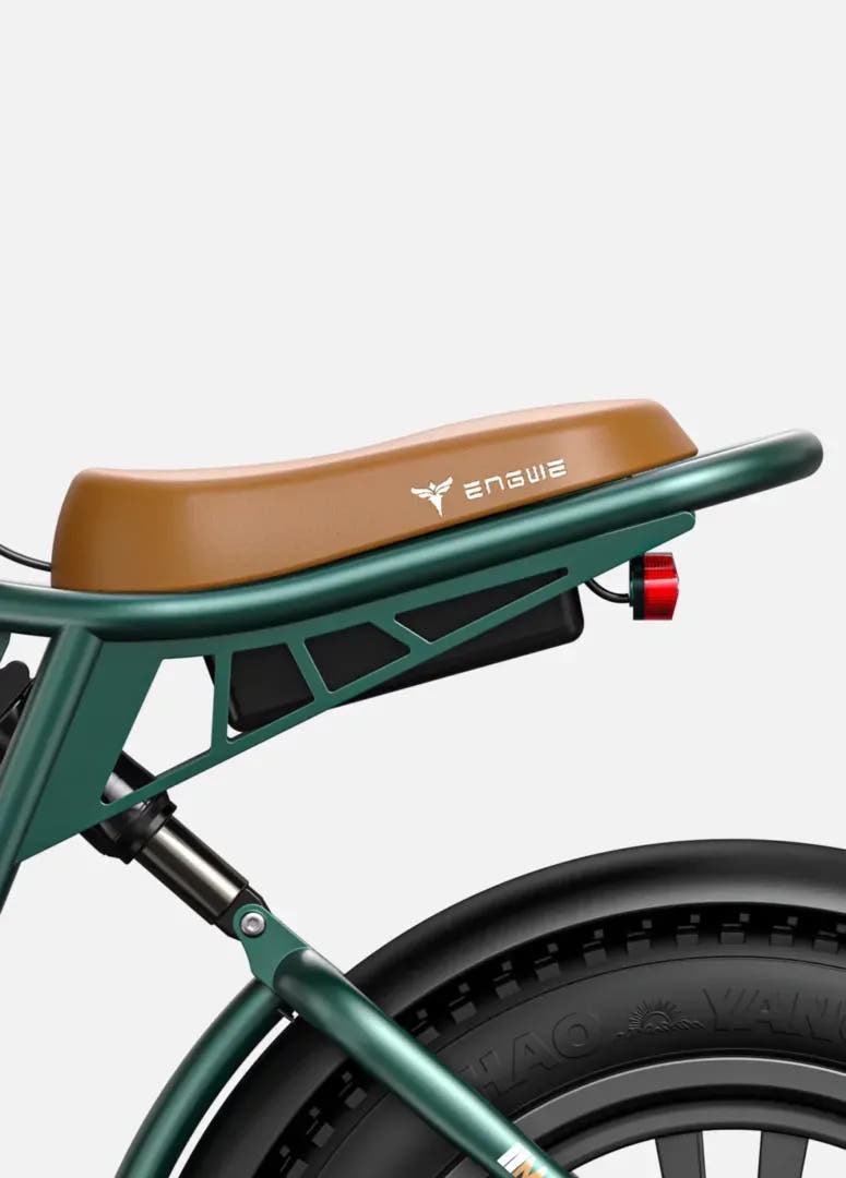 Engwe M20 Fat Tyre E-Bike-seat view