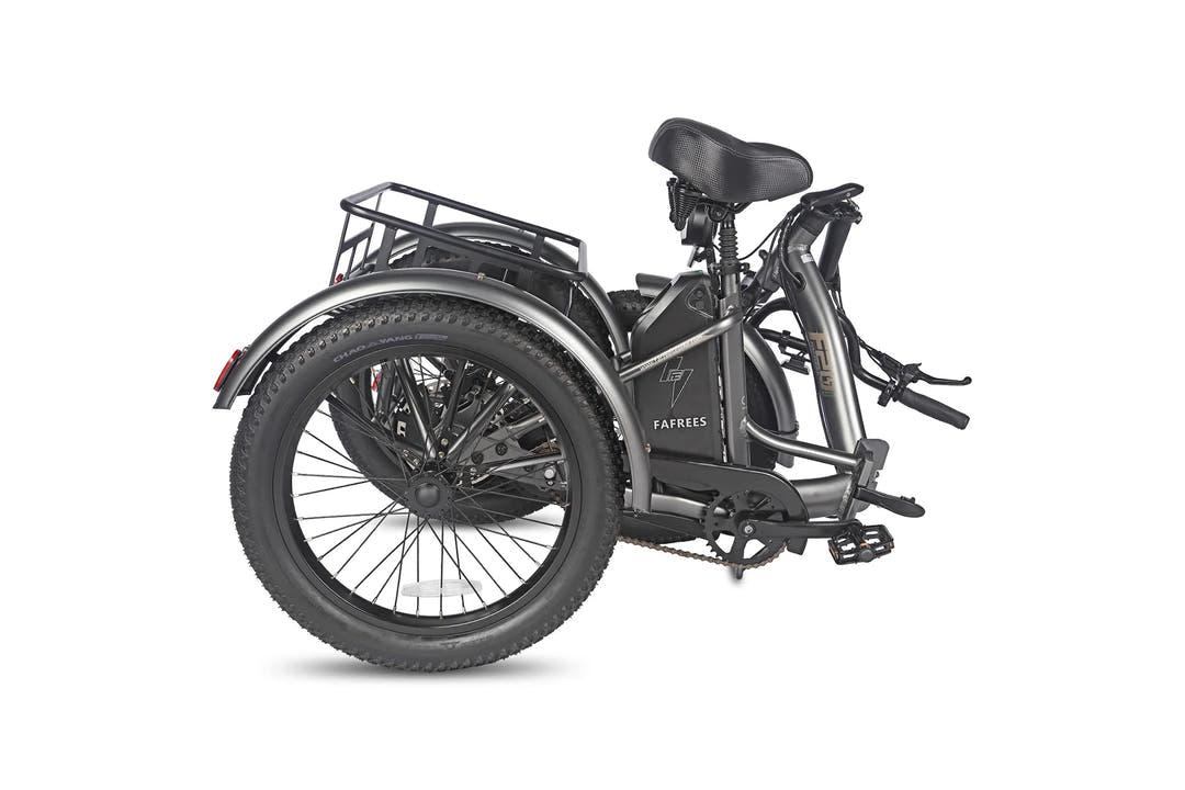Fafrees F20 MATE Folding E-Bike in Gunmetal Black-folding view