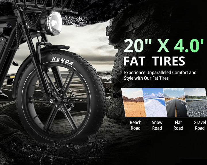 KOOLUX X9 Pro (2026) Dual Battery 20" Fat Tyre E-Bike