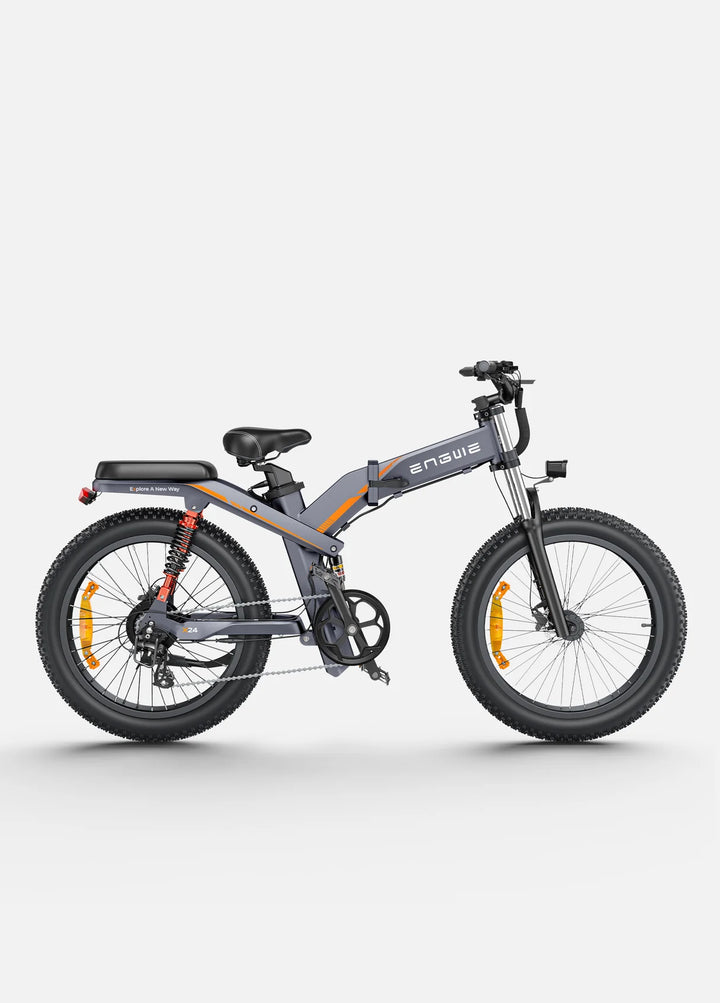 Engwe X24 Fat Tyre E-Bike in Black