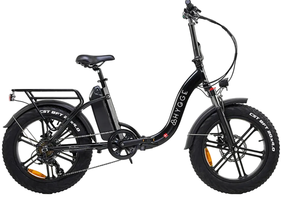 HYGGE VESTER STEP E-Bike in Onyx Black - Prime Pedals
