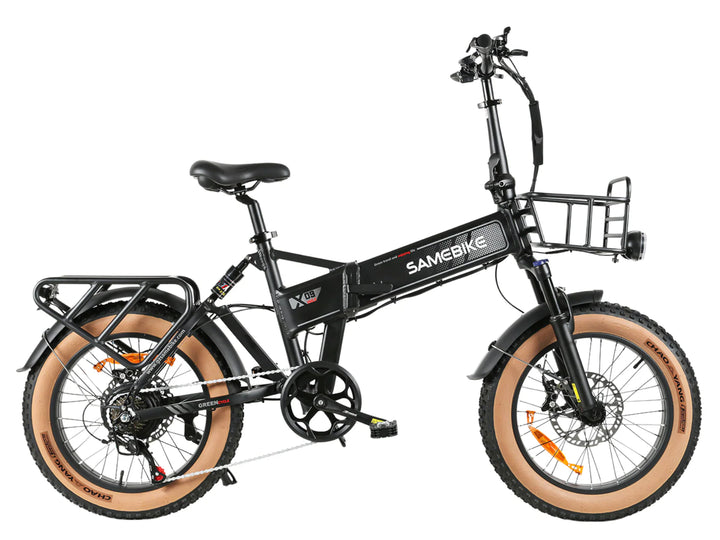 SAMEBIKE XWLX09-II Folding E-Bike in Black