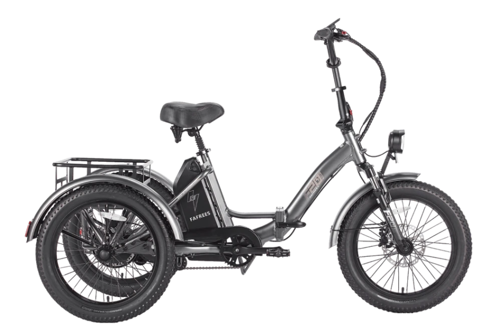 Fafrees F20 MATE Fat Tyre E-Bike in Gunmetal Black-standard combo
