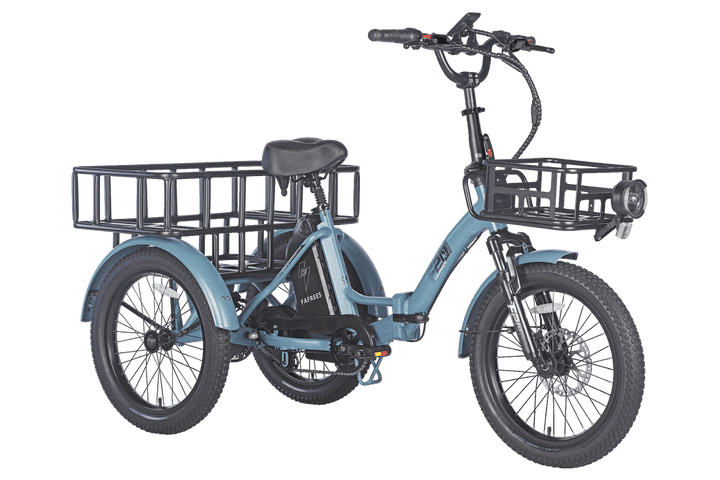 Fafrees F20 MATE Fat Tyre E-Bike in Gunmetal Black-enlarged rear rack